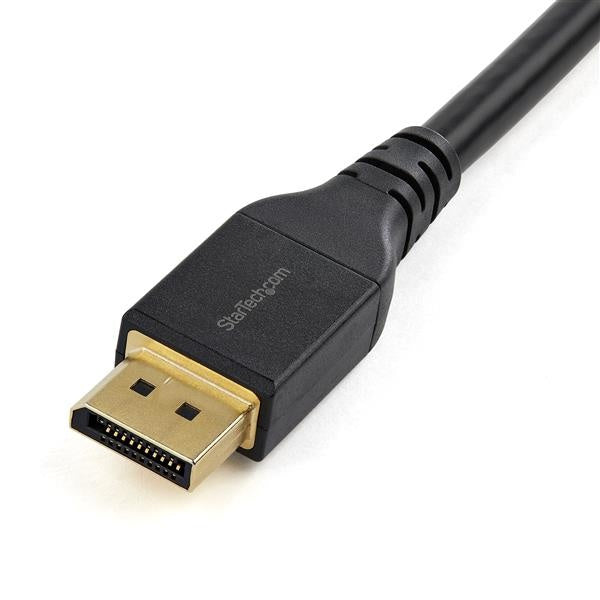 StarTech.com Cable DisplayPort con Certificación VESA DisplayPort 1.4 Macho - DisplayPort 1.4 Macho, 8K, 60Hz, 4 Metros, Negro