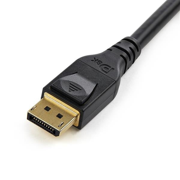StarTech.com Cable DisplayPort con Certificación VESA DisplayPort 1.4 Macho - DisplayPort 1.4 Macho, 8K, 60Hz, 4 Metros, Negro