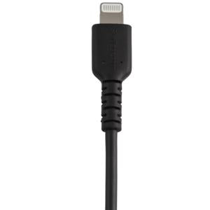 CABLE USB A LIGHTNING NEGRO DE