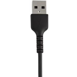 CABLE USB A LIGHTNING NEGRO DE
