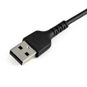 CABLE USB A LIGHTNING NEGRO DE