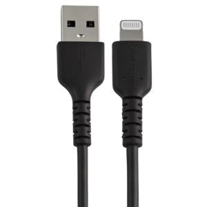 CABLE USB A LIGHTNING NEGRO DE