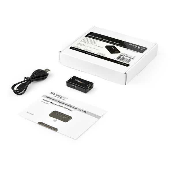 StarTech.com Extensor de Video HDMI Alámbrico, 1x HDMI, 14 Metros