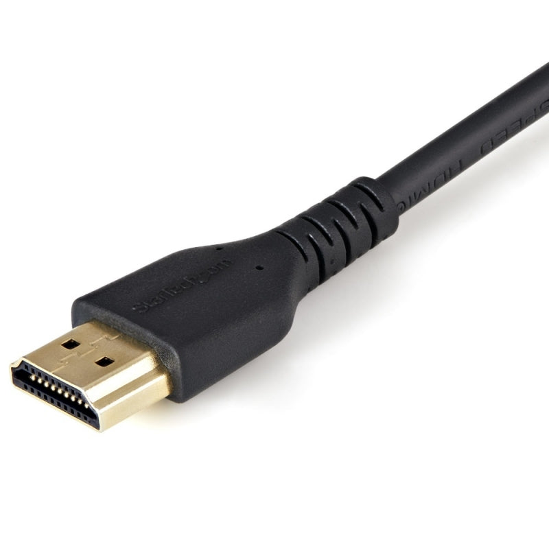 Startech.com Cable HDMI 2.0 Macho - HDMI 2.0 Macho, Tornillo de Seguridad, 4K, 60Hz, 1 Metro, Negro