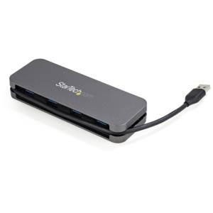 StarTech.com Hub USB 3.0 de 4 Puertos USB-A, Hub USB Tipo A para Laptop/PC, 5Gbps, Alimentado por