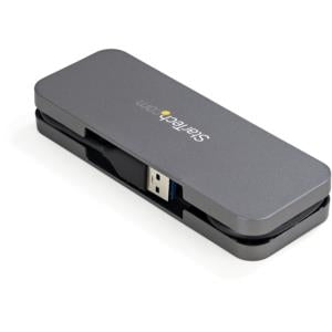 StarTech.com Hub USB 3.0 de 4 Puertos USB-A, Hub USB Tipo A para Laptop/PC, 5Gbps, Alimentado por