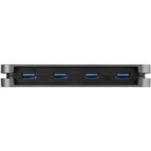 StarTech.com Hub USB 3.0 de 4 Puertos USB-A, Hub USB Tipo A para Laptop/PC, 5Gbps, Alimentado por