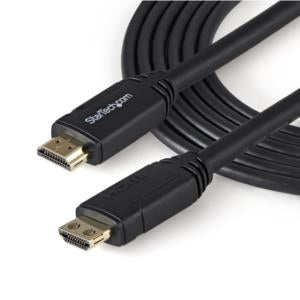 Startech.com Cable Certificación Premium 4K HDMI 2.0 Macho - HDMI 2.0 Macho, 3 Metros, Negro