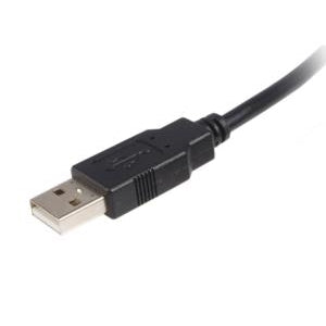 StarTech.com Cable para Impresora USB A Macho - USB B Macho, 3 Metros, Negro