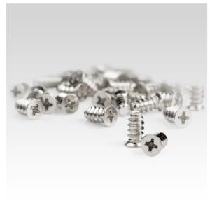 StarTech.com Tornillo M5, 50 Piezas, Plata