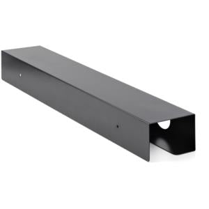 StarTech.com Organizador de Cables Horizontal, hasta 5Kg, Negro