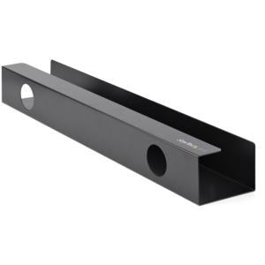StarTech.com Organizador de Cables Horizontal, hasta 5Kg, Negro