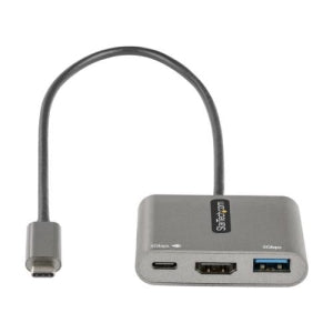 StarTech.com Docking Station USB C, 1x USB C, 1x HDMI, 1x USB A, Gris