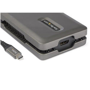 StarTech.com Docking Station USB-C, 1x USB 3.0, 1x HDMI, 1x RJ-45, Gris