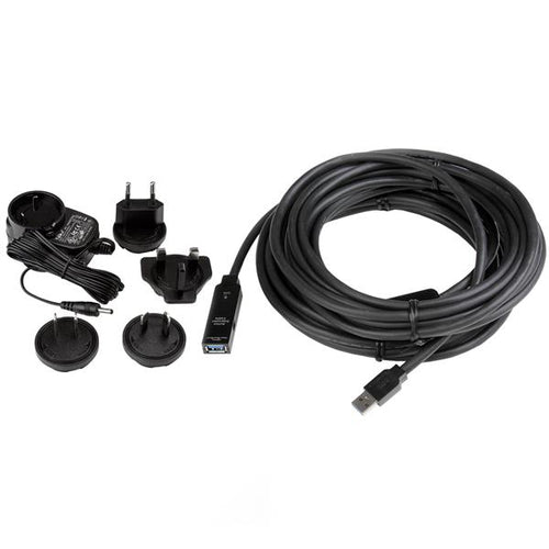StarTech.com Cable USB-A Macho - USB-A Hembra, 10 Metros