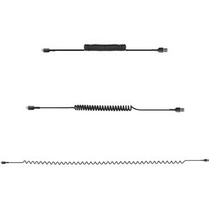 StarTech.com Cable Espiral Lightning Macho - USB A Macho, 1 Metro, Negro