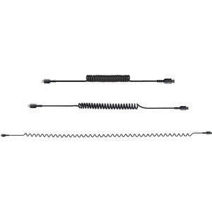 StarTech.com Cable Espiral Lightning Macho - USB-C Macho, 1 Metro, Negro