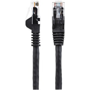 StarTech.com Cable Patch Cat6 UTP sin Enganches RJ-45 Macho - RJ-45 Macho, 15 Metros, Negro