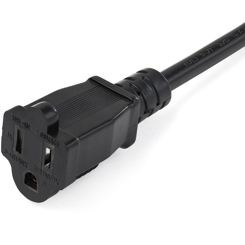 StarTech.com Cable de Poder NEMA 5-15P Macho - 2x NEMA 5-15R Hembra, 91 cm, Negro
