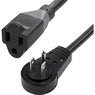 StarTech.com Cable de Poder NEMA 5-15P Macho - NEMA 5-15R Hembra, 1.8 Metros, Negro