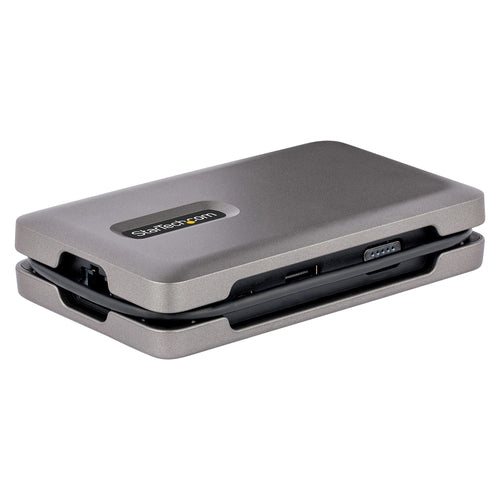 Startech.com Docking Station USB-C, 2x USB-C 3.2, 2x USB-A 3.2, 1x HDMI, 1x VGA, 1x RJ-45, Gris
