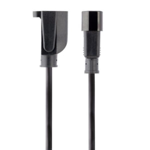 StarTech.com Cable de Poder C14 Macho - NEMA 5-15R Hembra, 1 Metro, Negro