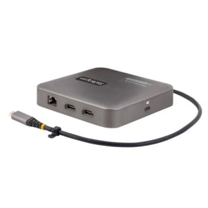 StarTech.com Docking Station USB-C, 2x USB 3.2, 2x HDMI, 1x RJ45, 1x SD, 2x 10Gbps, Gris