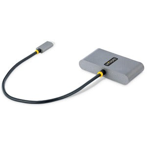 StarTech.com Hub Concentrador USB-C de 4 Puertos con Entrega de Alimentación de 100W de Paso - USB
