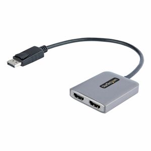 StarTech.com Hub Concentrador MST DisplayPort a 2 Puertos HDMI 4K 60Hz - Adaptador Divisor con