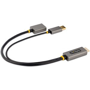 StarTech.com Cable 30cm Adaptador HDMI a DisplayPort - Activo - 4K 60Hz - Convertidor HDMI 2.0 a DP