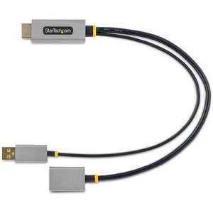 StarTech.com Cable 30cm Adaptador HDMI a DisplayPort - Activo - 4K 60Hz - Convertidor HDMI 2.0 a DP