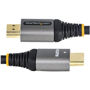 StarTech.com Cable HDMI 2.1 Ultra Alta Velocidad, HDMI-A Macho - HDMI-A Macho, 8K, 120Hz, 4 Metros, Gris/Negro