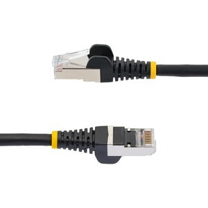 StarTech.com Cable de 1.8m de Red Ethernet CAT6a - Negro - LSZH - 10GbE - 500MHz - PoE++ de 100W -