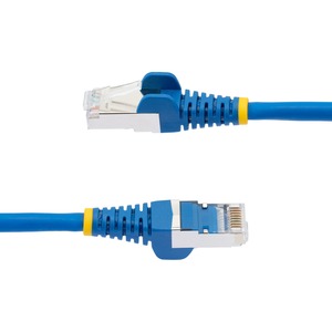 StarTech.com Cable de 3m de Red Ethernet CAT6a - Azul - LSZH - 10Gb - 500MHz - PoE++ de 100W -