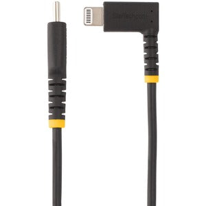 StarTech.com Cable de 2m USB-C a Lightning - Cable USB 2.0 a Lightning Acodado - Cable USB Tipo C a