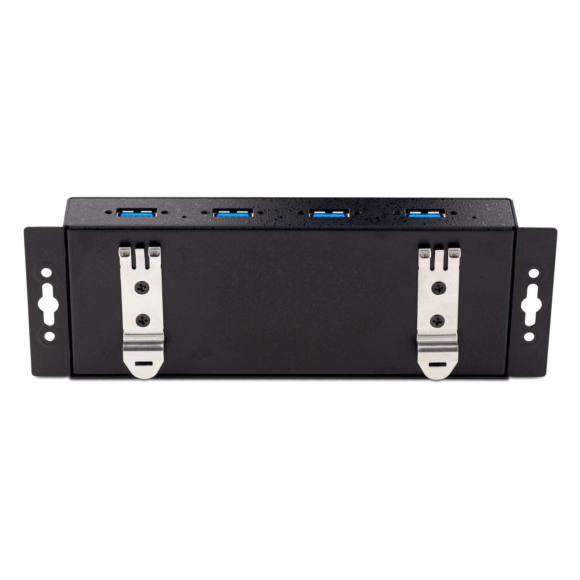 StarTech.com Hub Industrial, 5000 Mbit/s, USB 3.0 de 4 Puertos, Negro