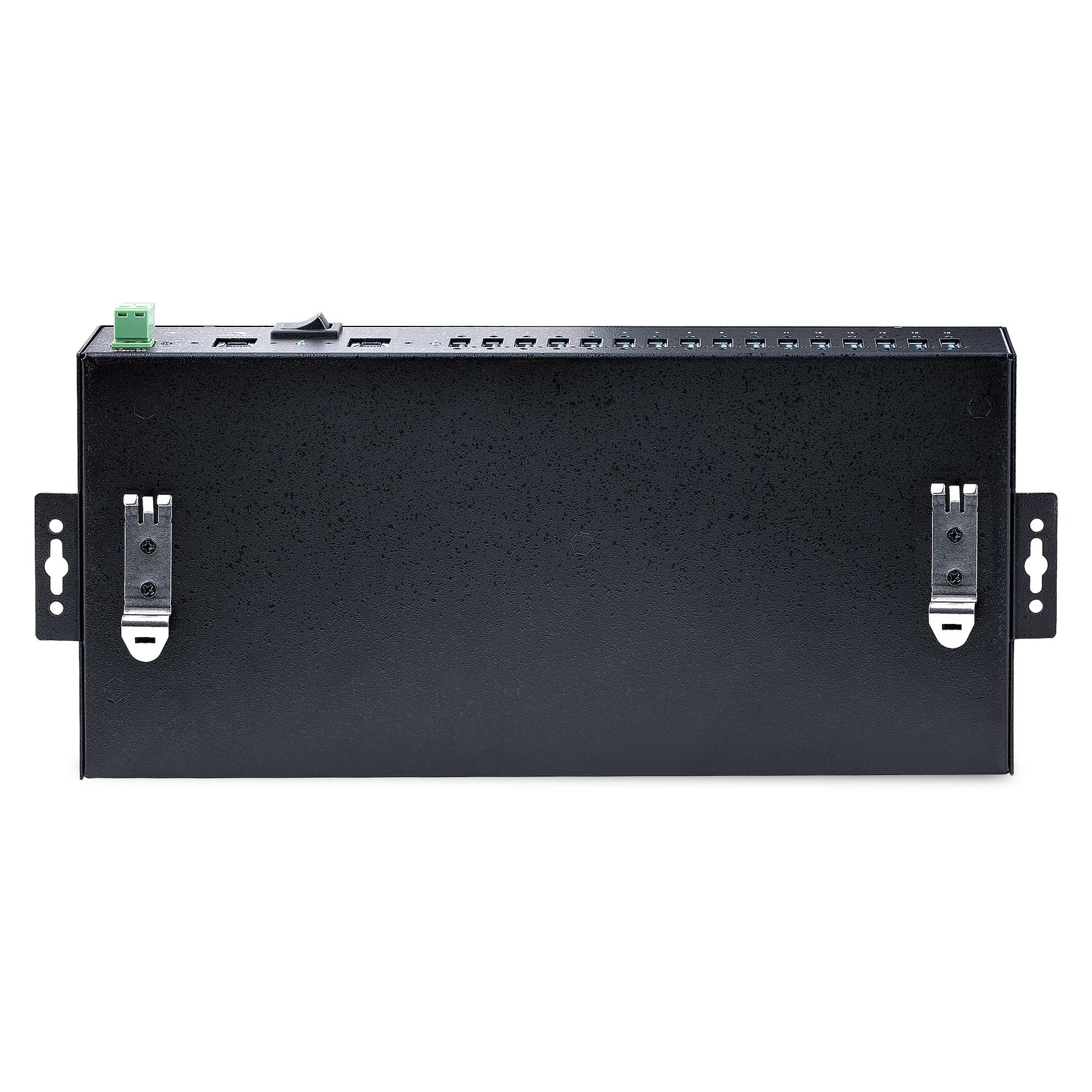 StarTech.com Hub Industrial, 5000 Mbit/s, USB 3.0 de 16 Puertos, Negro