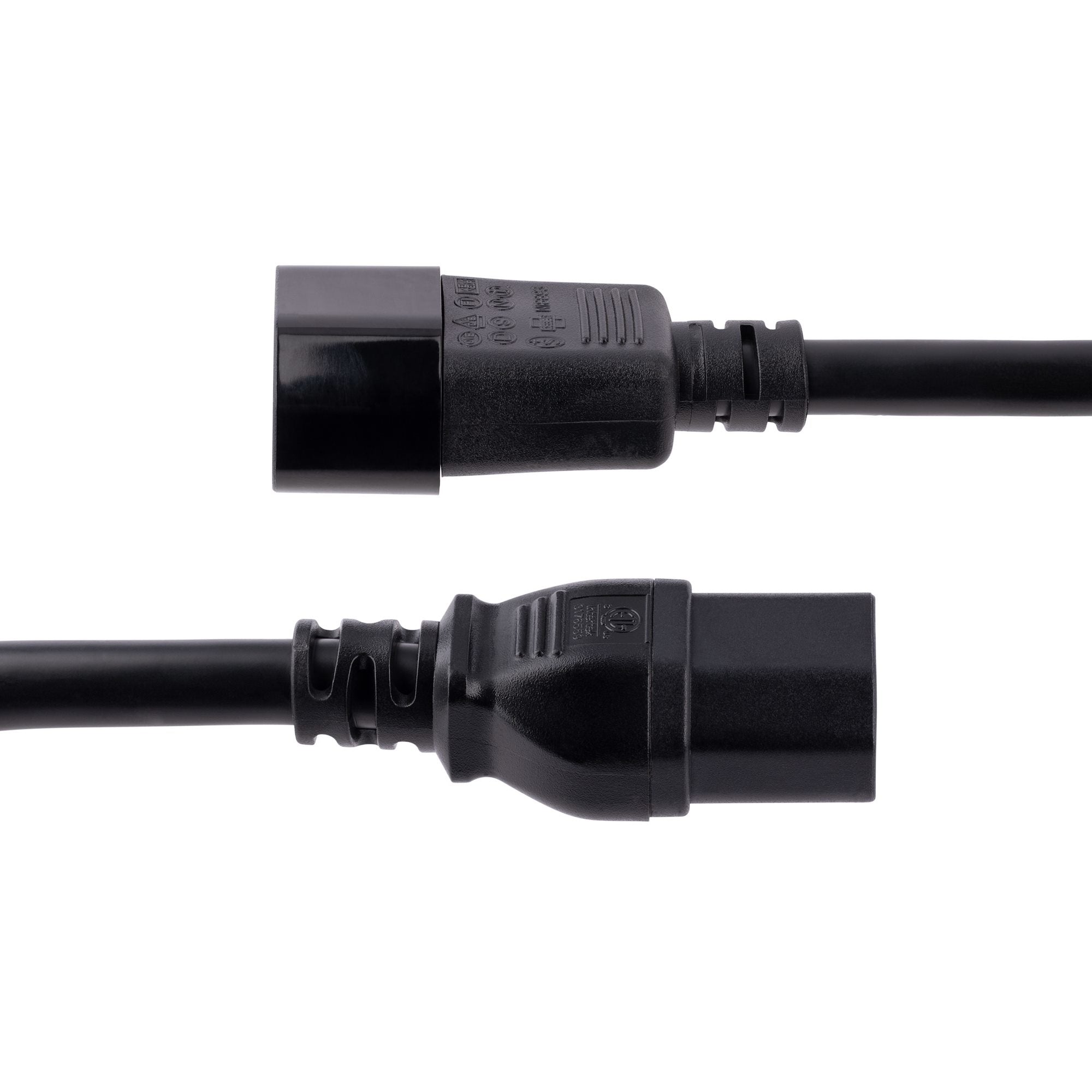 StarTech.com Cable de Poder C14 Macho - C15 Hembra, 3 Metros, Negro