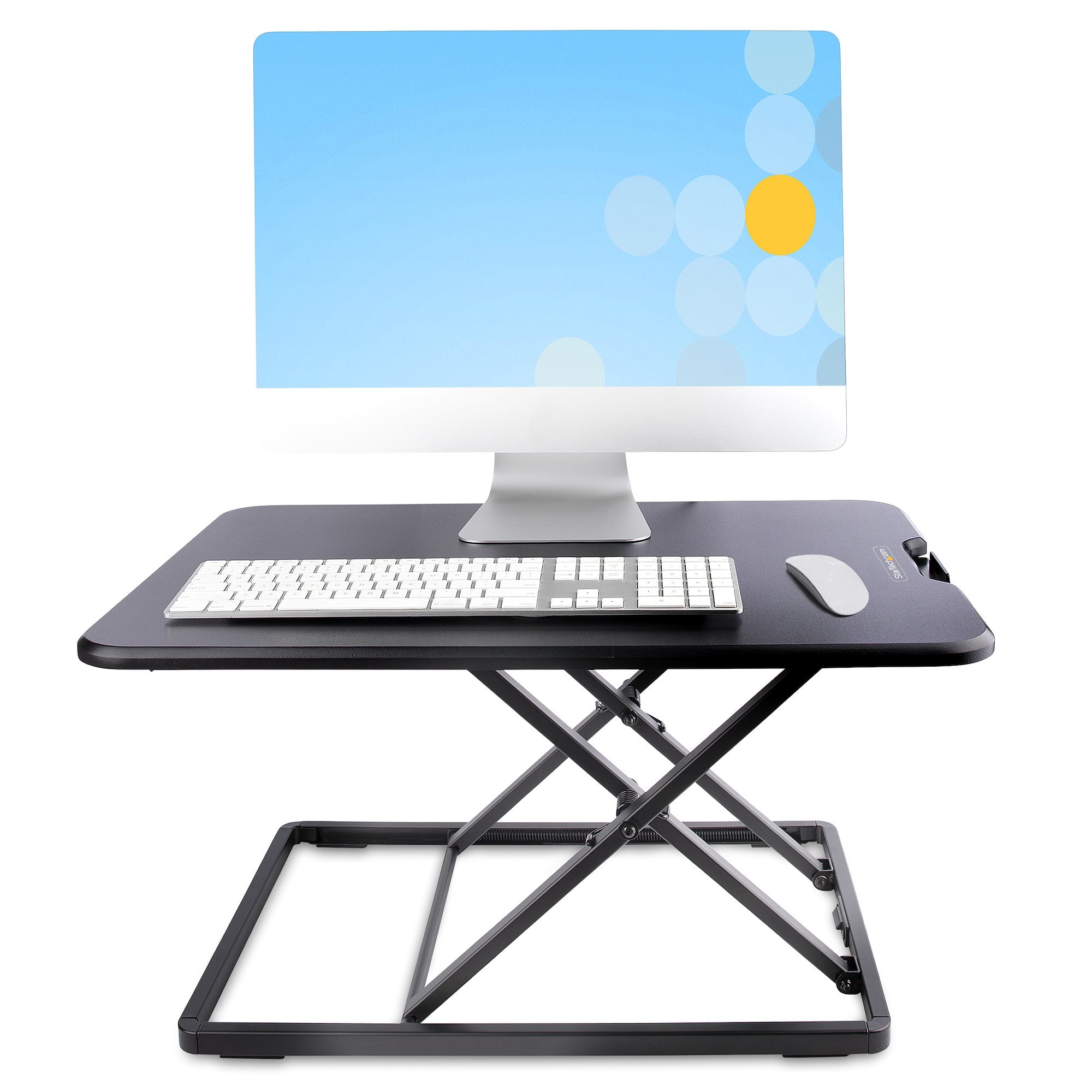 StarTech.com Soporte Convertidor de Pie y Sentado para Laptop, hasta 8Kg, Negro
