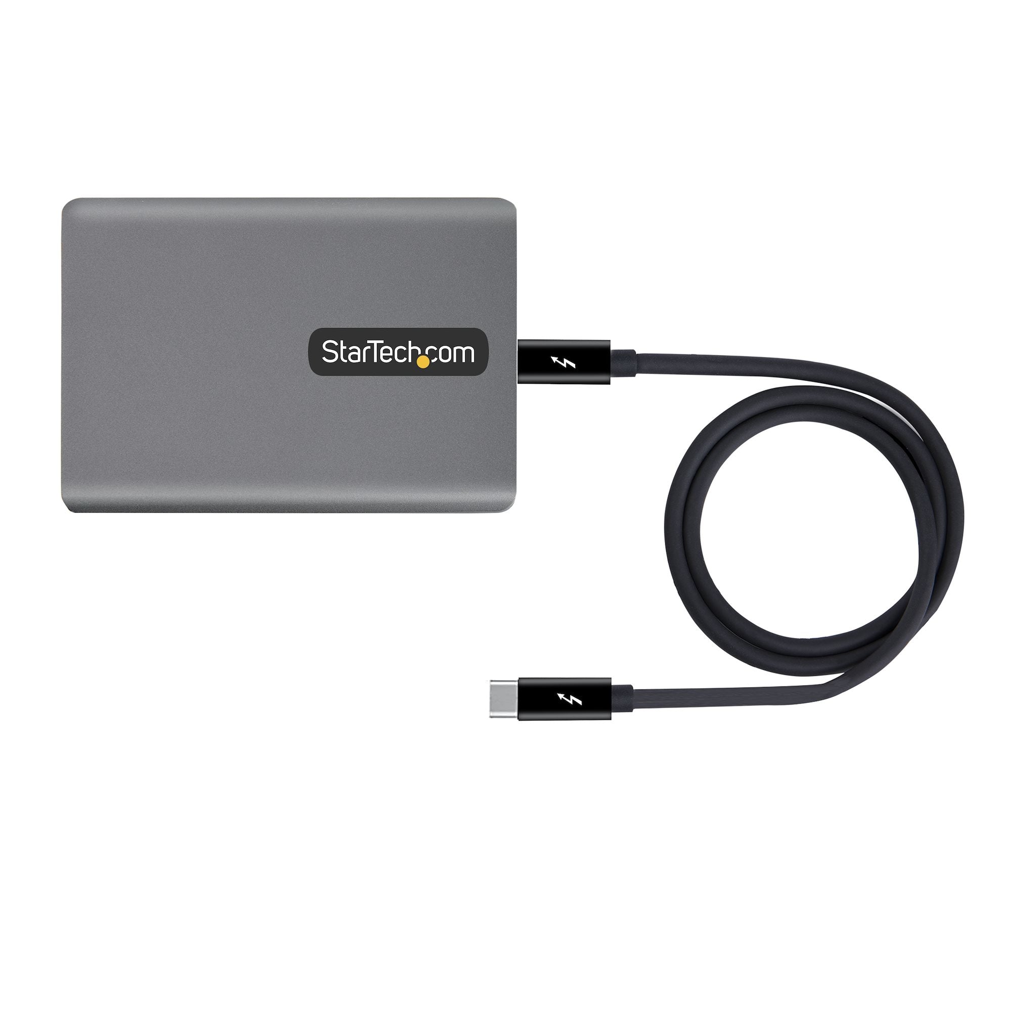 StarTech.com Adaptador de Red Gigabit Ethernet - Thunderbolt 3, 40000 Mbit/s, Gris