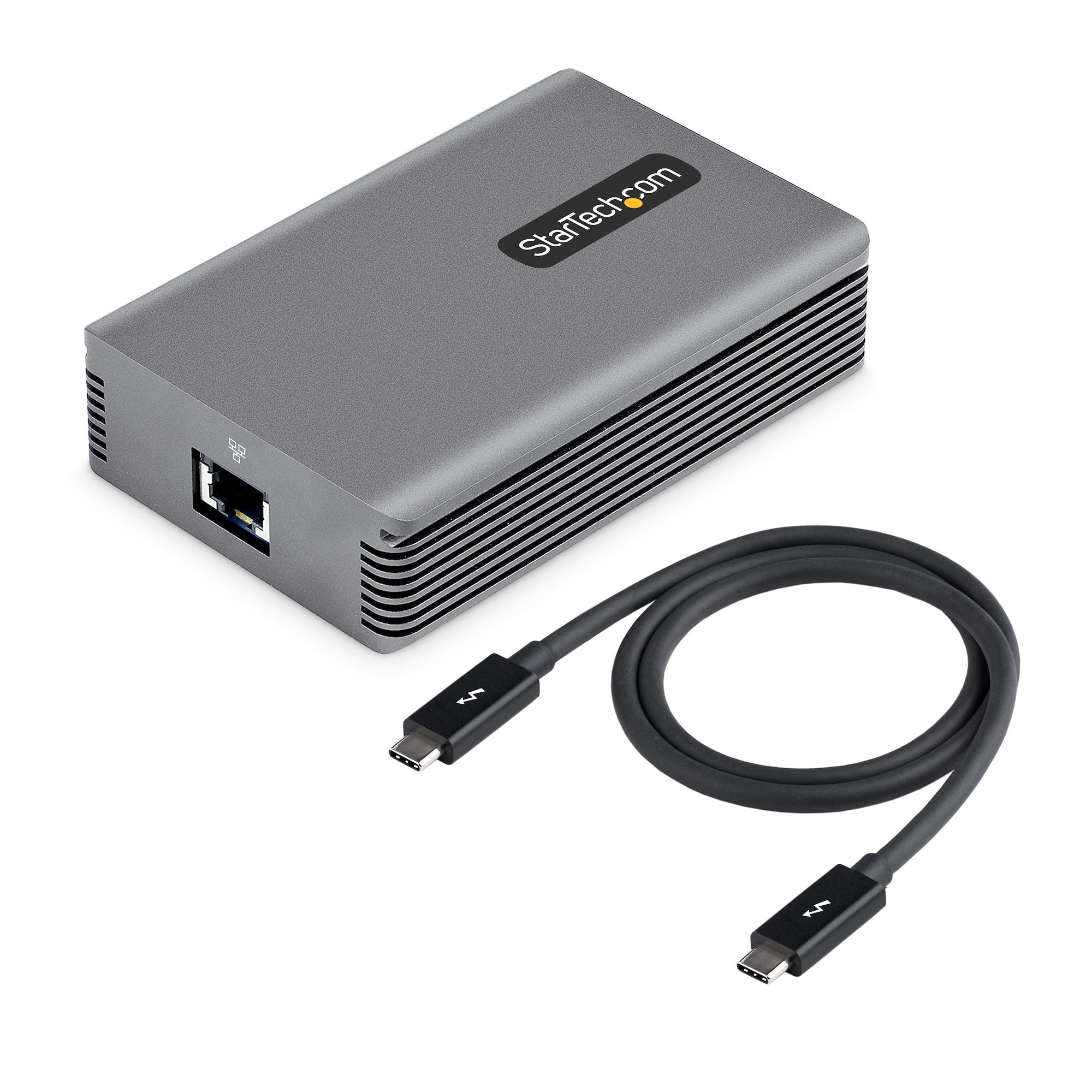 StarTech.com Adaptador de Red Gigabit Ethernet - Thunderbolt 3, 40000 Mbit/s, Gris