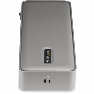 StarTech.com Docking Station 129N-USBC-KVM-DOCK USB-C, 2x USB 3.0, 3x USB-C, 2x USB 2.0, 2x DisplayPort, 1x RJ-45, Gris
