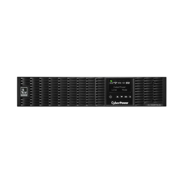 No Break CyberPower OL1500RTXL2U Doble Conversión en Línea, 1.350W, 1.500VA, Entrada 100V - 125V, Salida 100V - 125V, 8 Salidas