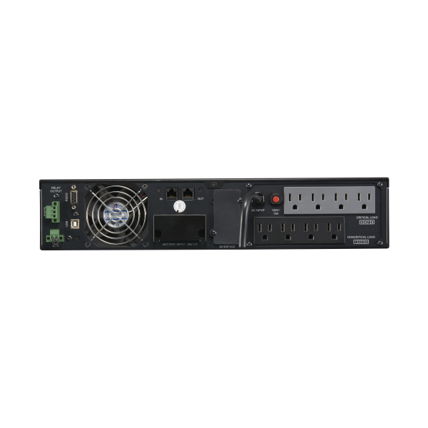 No Break CyberPower OL1500RTXL2U Doble Conversión en Línea, 1.350W, 1.500VA, Entrada 100V - 125V, Salida 100V - 125V, 8 Salidas