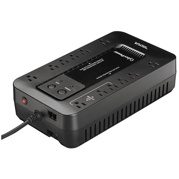 No Break CyberPower EC750G, 450W, 750VA, Entrada 96-140V, Salida 750VA, 12 Contactos
