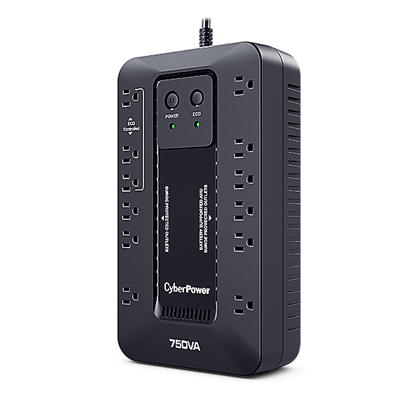 No Break CyberPower EC750G, 450W, 750VA, Entrada 96-140V, Salida 750VA, 12 Contactos