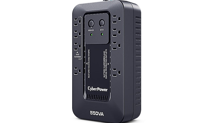 No Break CyberPower EC550G, 330W, 550VA, Entrada 96-140V, Salida 550V, 8 Contactos
