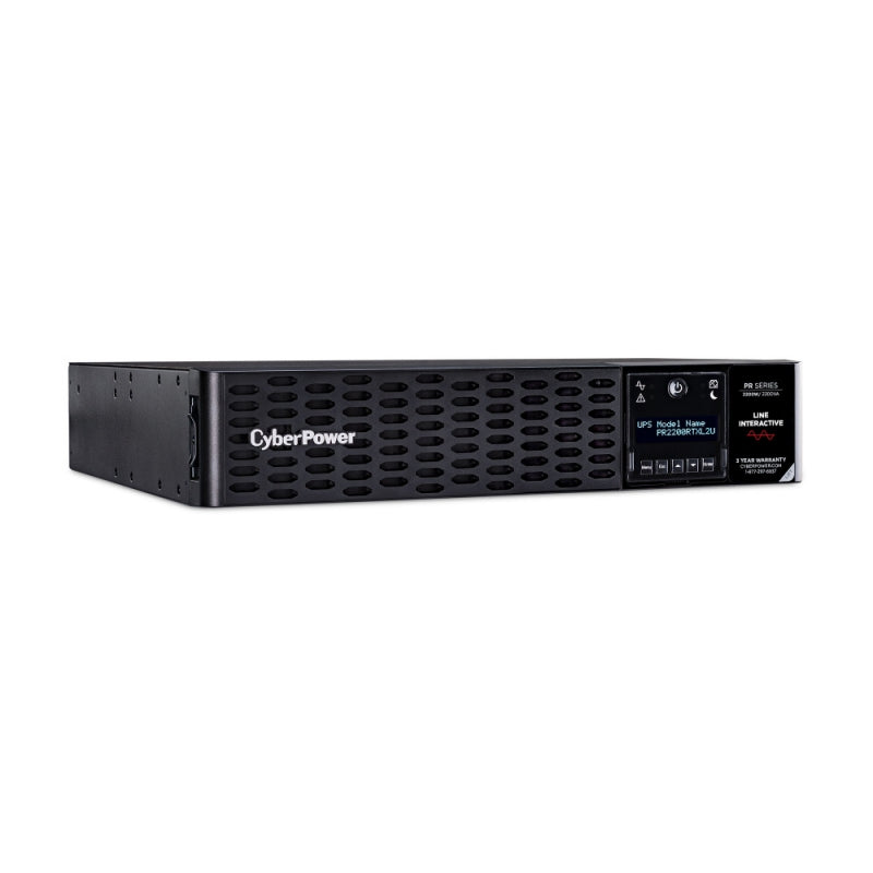 No Break CyberPower PR2200RTXL2U Línea Interactiva, 2.200W, 2.200VA, Entrada 70V - 155V, Salida 100V - 120V, 8 Salidas