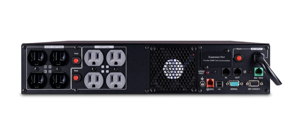 No Break CyberPower PR1500RT2U Línea Interactiva, 1.500W, 1.500VA, Entrada 100V - 125V, Salida 100V - 125V, 8 Salidas