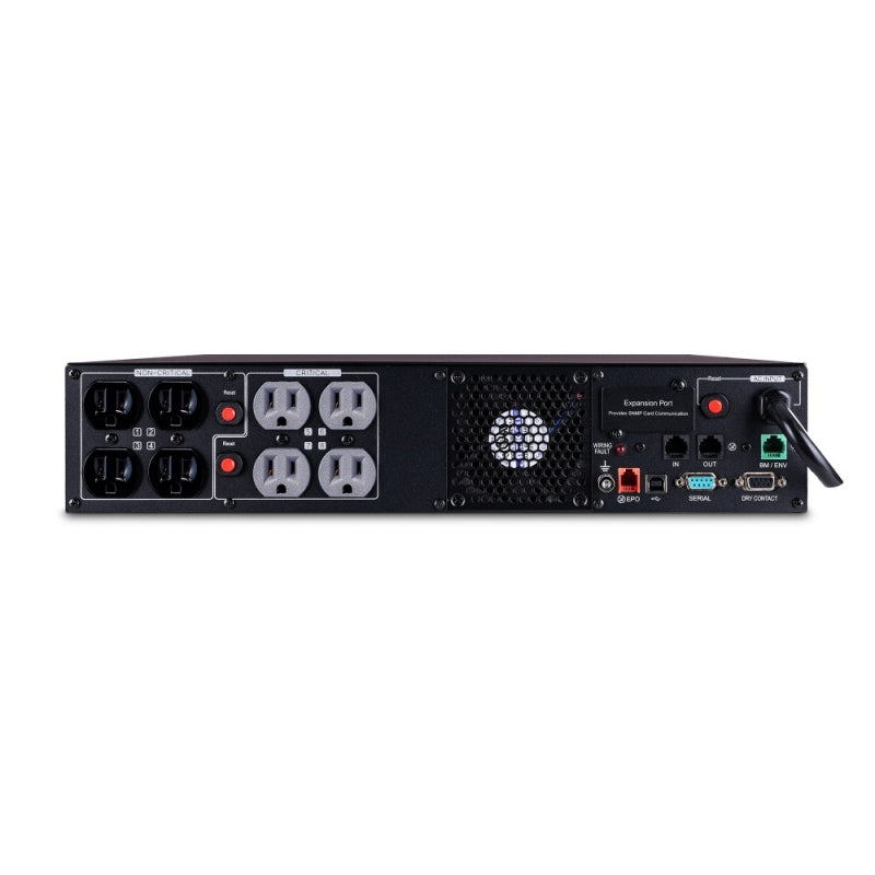 No Break CyberPower PR1000RT2U Línea Interactiva, 1.000W, 1.000VA, Entrada 70V - 155V, Salida 100V - 125V, 8 Salidas